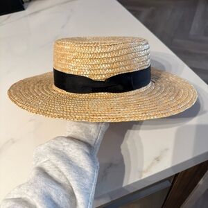 Lack Of Color Natural Straw Hat